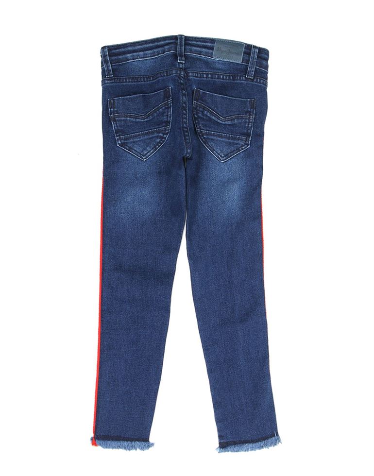 Pepe Kids Girls Blue Casual Wear Jeans